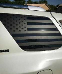 Onlineamericanstore Patriotic Stickers 09-20 American Flag Decal - 5th Gen Toyota 4Runner Offroad Sr5 Pro T Banners Vinyl Stickers Custom Accessories Design Yota Flags Trd