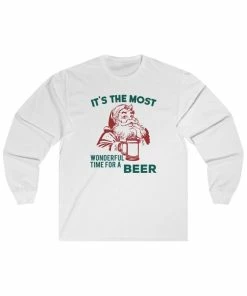 Onlineamericanstore Beer Christmas Gift, Christmas Clothing Sweatshirt , Women's Christmas Sweater, Ugly Christmas Contest, Merry Christmas Sweatshirt