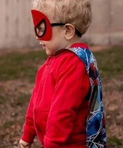Onlineamericanstore Spiderman Cape Set, Spiderman, Dc Hero, Halloween Costume Superheroes Kids Costumes