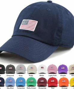 Onlineamericanstore Baseball Caps American Flag Embroidered Washed Cotton Baseball Cap Update Your Settings