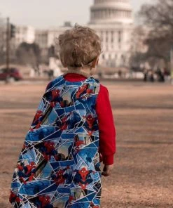 Onlineamericanstore Spiderman Cape Set, Spiderman, Dc Hero, Halloween Costume Superheroes Kids Costumes