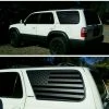 Onlineamericanstore 95-02 3rd Gen American Flag Decals - Toyota 4runner Sticker Vinyl Banner Wrap Gen 3 USA Custom Yota Accessories Offroad United States Texas