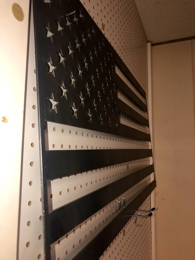 Onlineamericanstore Flags & Banner American Flag Steel Cutout 36"x 19" 5 Onlineamericanstore Flags & Banner American Flag Steel Cutout 36"x 19"