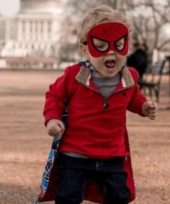 Onlineamericanstore Spiderman Cape Set, Spiderman, Dc Hero, Halloween Costume Superheroes Kids Costumes