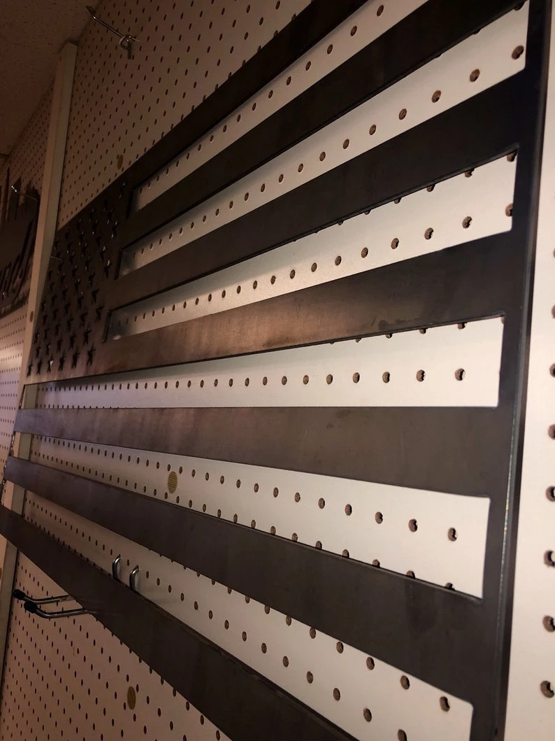 Onlineamericanstore Flags & Banner American Flag Steel Cutout 36"x 19" 4 Onlineamericanstore Flags & Banner American Flag Steel Cutout 36"x 19"