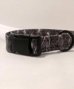 Onlineamericanstore Halloween Pets Accessories Halloween Dog Collars, Spooky Spider Webs Or Cats Eyes Glow In The Dark
