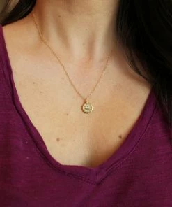 Onlineamericanstore Quaranitine Birthday Gifts Social Distance Birthday Gift, Quarantine Birthday Gift, Celestial Jewelry, Gold Zodiac Necklace, Social Distancing, Aries Birthday Gift