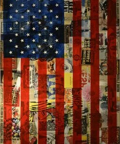 Onlineamericanstore American Flag Door Decoration - Door Decor - Door Covers - Door Posters - Patriotic Door Covers - Door Decor Ideas - July 4th Door Covers Patriotic Theme Party Supplies