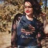 Onlineamericanstore Women's America Sunflower T-Shirt 4th July Shirt Boho America Shirts Memorial Day Shirt Patriotic Sunflower Shirt Women Clothing