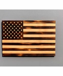 Onlineamericanstore Charred American Flag, Rustic Flag, American Flag, Wood American Flag, Wooden American Flag, Wood Flag, Charred Flag, Fathers Day Gift