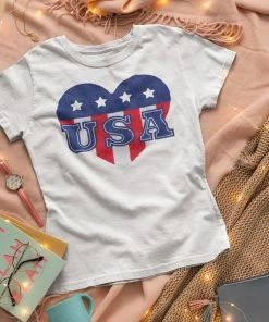 Onlineamericanstore Fourth Of July Shirt, 4th Of July Shirt, American Flag Shirt, Merica Shirt, 4th July Shirt, Usa Shirt, Independence Day, 4th July Shirts Women Clothing