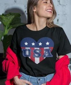 Onlineamericanstore Fourth Of July Shirt, 4th Of July Shirt, American Flag Shirt, Merica Shirt, 4th July Shirt, Usa Shirt, Independence Day, 4th July Shirts Women Clothing
