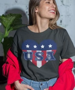 Onlineamericanstore Fourth Of July Shirt, 4th Of July Shirt, American Flag Shirt, Merica Shirt, 4th July Shirt, Usa Shirt, Independence Day, 4th July Shirts Women Clothing