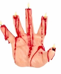 Onlineamericanstore Bleeding Hand Candle - Halloween Decor - Halloween Candles - Halloween Decorations - Fall Candle - Horror Decor - Goth - Creepy Candles Update Your Settings