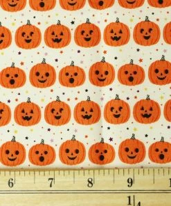 Onlineamericanstore Halloween Fabric | Pumpkin Fabric | Witch's Hat Cotton | Black Cat Cotton Fabric Update Your Settings Halloween Decorations
