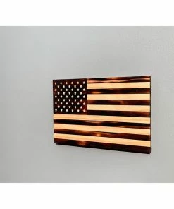 Onlineamericanstore Charred American Flag, Rustic Flag, American Flag, Wood American Flag, Wooden American Flag, Wood Flag, Charred Flag, Fathers Day Gift