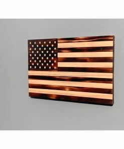 Onlineamericanstore Charred American Flag, Rustic Flag, American Flag, Wood American Flag, Wooden American Flag, Wood Flag, Charred Flag, Fathers Day Gift