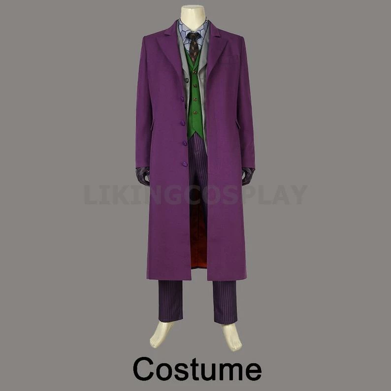The American Store Joker Coat Costume Cosplay Batman The Dark Knight Rises Ver.1 5 The American Store Joker Coat Costume Cosplay Batman The Dark Knight Rises Ver.1