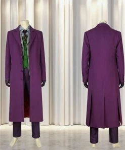 The American Store Joker Coat Costume Cosplay Batman The Dark Knight Rises Ver.1