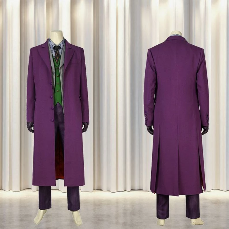 The American Store Joker Coat Costume Cosplay Batman The Dark Knight Rises Ver.1 3 The American Store Joker Coat Costume Cosplay Batman The Dark Knight Rises Ver.1