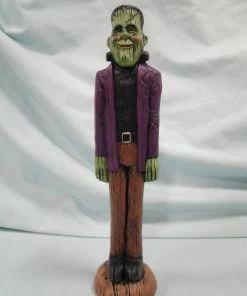 Onlineamericanstore Halloween Decorations Mummy, Frankenstein, Ghost & Skeleton Figurines, Halloween Characters Set, Ceramic Figurines, Halloween Decoration, Pencil Decorations