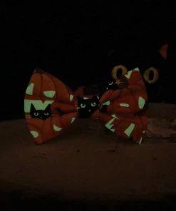 Onlineamericanstore Halloween Pets Accessories Spooky Halloween Glow In Dark Bow Ties | Cat Bow Tie | Dog Bowtie | Halloween Pet | Glow In The Dark