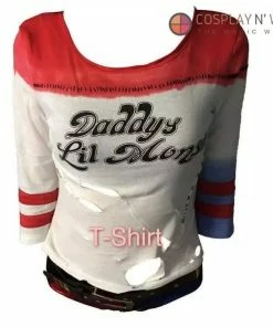 Onlineamericanstore Suicide Squad Harley Quinn Suit And Accessories For Girls