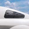 Onlineamericanstore Distressed US Flag For Ford Mustang 2005-2009 Quarter Window Pre-cut Decal | American Flag | USA Distressed Flag Sticker