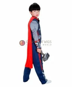 Onlineamericanstore Superheroes Kids Costumes Avengers: Age Of Ultron Thor Jumpsuit For Kids