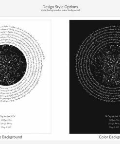 Onlineamericanstore First Dance Song Lyric Custom, Paper Or Cotton Anniversary For Him And Her, Personalize Wedding Gift, Engagement For Men, Husband From Wife