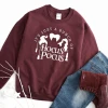 Onlineamericanstore Hocus Pocus Sweatshirt | Halloween Shirt | Unisex Sanderson Sisters Sweater Halloween Women Clothing