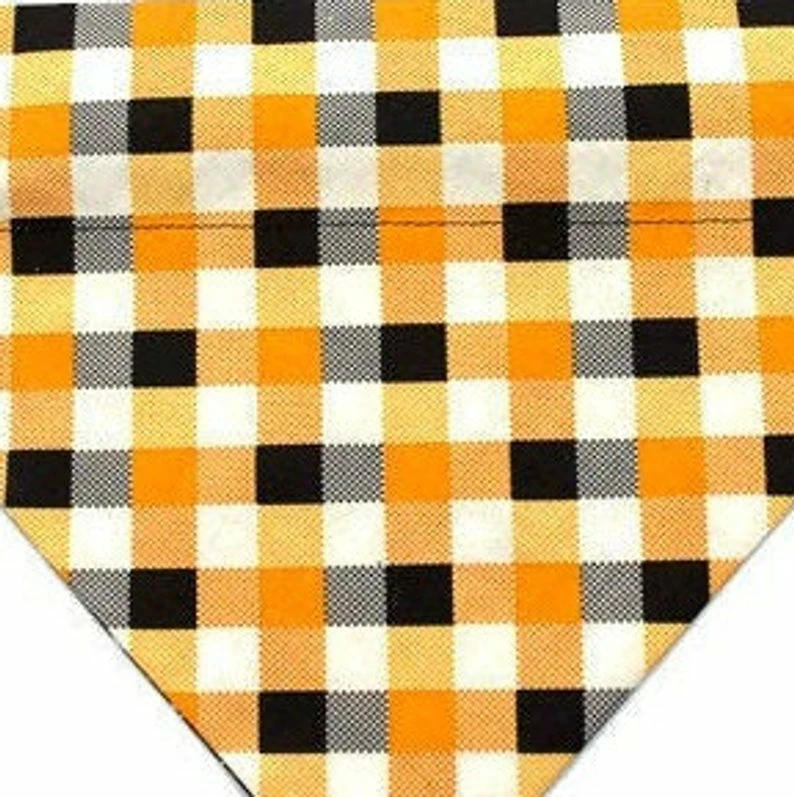 Onlineamericanstore Halloween Dog Bandana-Over The Collar- Pumpkin Owl Black Cat - Trick Or Treat Vintage Checkered Halloween Pets Accessories 8 Onlineamericanstore Halloween Dog Bandana-Over The Collar- Pumpkin Owl Black Cat - Trick Or Treat Vintage Checkered Halloween Pets Accessories