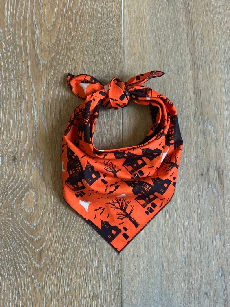 Onlineamericanstore Halloween Dog Bandana, Halloween Haunted House Bandana, Pet Bandana, Dog Bandanas, Tie On Bandana, Dog Bandana For Halloween, Halloween Pets Accessories 6 Onlineamericanstore Halloween Dog Bandana, Halloween Haunted House Bandana, Pet Bandana, Dog Bandanas, Tie On Bandana, Dog Bandana For Halloween, Halloween Pets Accessories
