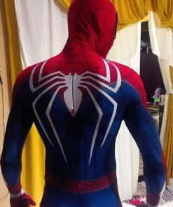 Onlineamericanstore Superheroes Mens Costumes FREE SHIP PS4 Spider-Man Costume 3D Print For Adults And Kids