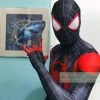Onlineamericanstore Superheroes Mens Costumes FREE SHIP Miles Morales Spider-Man Costume 3D Print For Adults