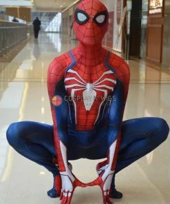 Onlineamericanstore Superheroes Mens Costumes FREE SHIP PS4 Spider-Man Costume 3D Print For Adults And Kids