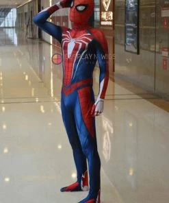 Onlineamericanstore Superheroes Mens Costumes FREE SHIP PS4 Spider-Man Costume 3D Print For Adults And Kids