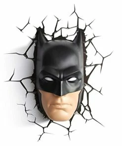 Onlineamericanstore Superheroes Accessories Warner Bros DC Comics Batman Mask 3D Deco Light