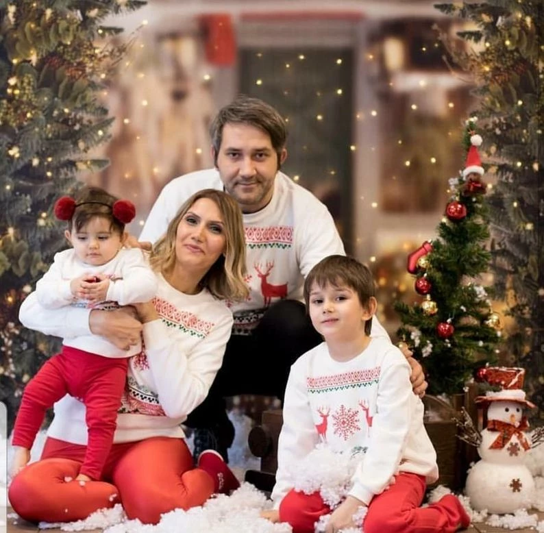 Shop2953051 Store Mommy And Me Christmas Sweatshirt Shirt Women Long Sleeves Letter Print Tops Blouse Plus Size Christmas Matching Family Pajamas Christmas Family Collection 3 Shop2953051 Store Mommy And Me Christmas Sweatshirt Shirt Women Long Sleeves Letter Print Tops Blouse Plus Size Christmas Matching Family Pajamas Christmas Family Collection
