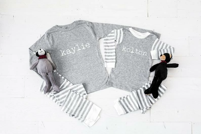 Furui Co,LTD Store Christmas Family Collection Family Matching Pajamas Set Striped Christmas Pajamas Winter Long Sleeve Mother Dad Kids Baby Sleepwear Family Matching Clothes 3 Furui Co,LTD Store Christmas Family Collection Family Matching Pajamas Set Striped Christmas Pajamas Winter Long Sleeve Mother Dad Kids Baby Sleepwear Family Matching Clothes