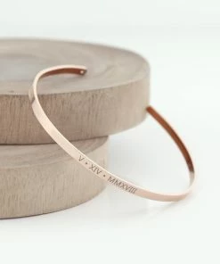 Onlineamericanstore Personalized Bracelet Jewelry Friendship Bracelet For Women Bridesmaid Gift Custom Bangle Personalized Gift Name Jewelry -DFBR Custom Name Accessories