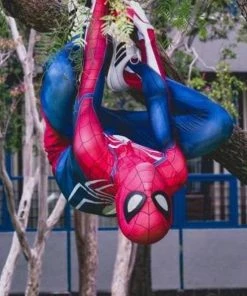 Onlineamericanstore Superheroes Mens Costumes FREE SHIP PS4 Spider-Man Costume 3D Print For Adults And Kids