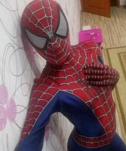 Onlineamericanstore Spider Man Costume Halloween Fancy Dress Party Superheroes Mens Costumes