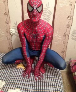 Onlineamericanstore Spider Man Costume Halloween Fancy Dress Party Superheroes Mens Costumes