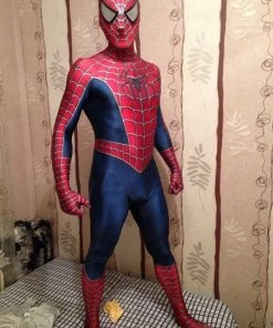 Onlineamericanstore Spider Man Costume Halloween Fancy Dress Party Superheroes Mens Costumes
