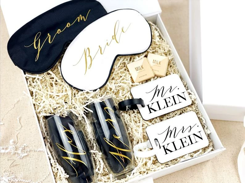 Onlineamericanstore Gift Collection Engagement Box - Honeymoon Gift Box - Wedding Gift Box - Personalized Gift Box - Bride And Groom Box - Bride Box - Couples Christmas Gift 9 Onlineamericanstore Gift Collection Engagement Box - Honeymoon Gift Box - Wedding Gift Box - Personalized Gift Box - Bride And Groom Box - Bride Box - Couples Christmas Gift