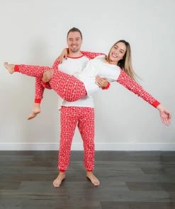 Online American Store Christmas Retro Family Matching Clothes Family Pajamas Clothing Sets Father Son Matching Clothes Xmas Mother Daughter Homewears