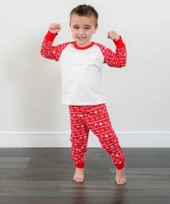 Online American Store Christmas Retro Family Matching Clothes Family Pajamas Clothing Sets Father Son Matching Clothes Xmas Mother Daughter Homewears