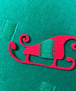 The American Store Felt Christmas Tree Advent Calendar, Kids Felt Christmas Tree Activity Kit DIY