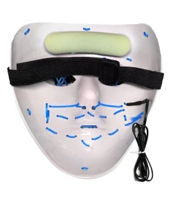 X-merry Toy Costume Store Halloween Costume LED Light Masks In Different Colors Glow In Dark Halloween Mask 17 X-merry Toy Costume Store Halloween Costume LED Light Masks In Different Colors Glow In Dark Halloween Mask